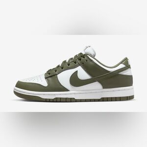 Nike Women's Shoes in Olive Green and White